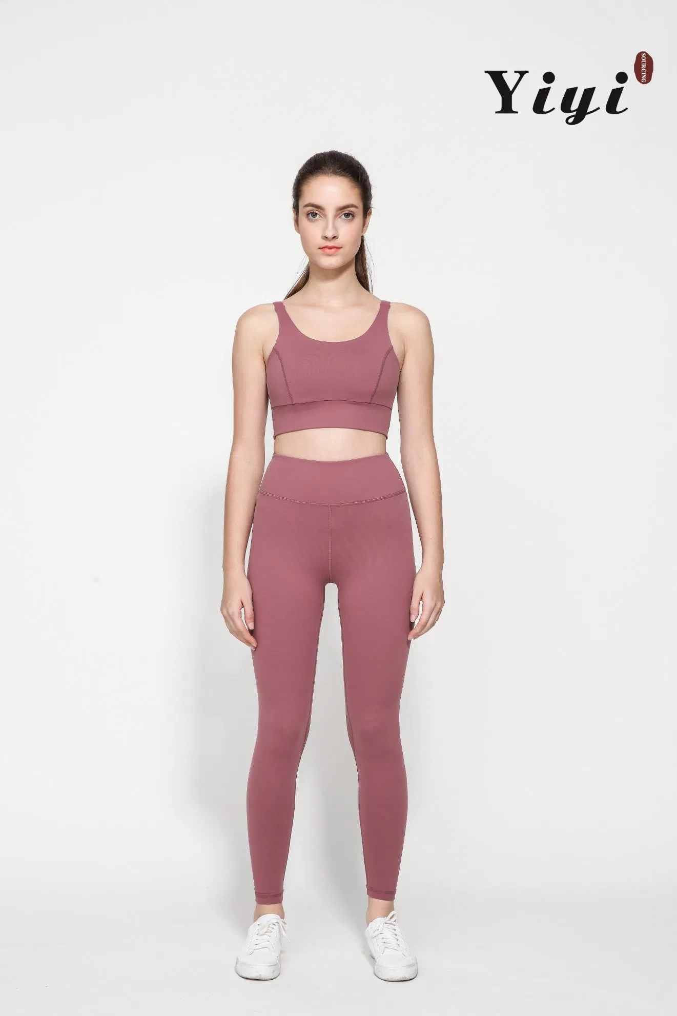 Ropa Deportiva de Yoga Ropa Deportiva Sostenible de Secado Rápido 73% Nylon 27% Spandex Chándales para mujer Ropa deportiva Ropa Deportiva
