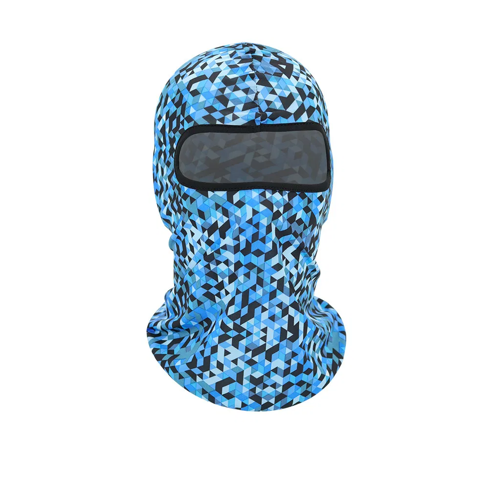 Fábrica Cómoda A Prueba de Viento Con Un Agujero de Camuflaje Máscara Facial de Esquí Sombreros de Moda Pasamontañas