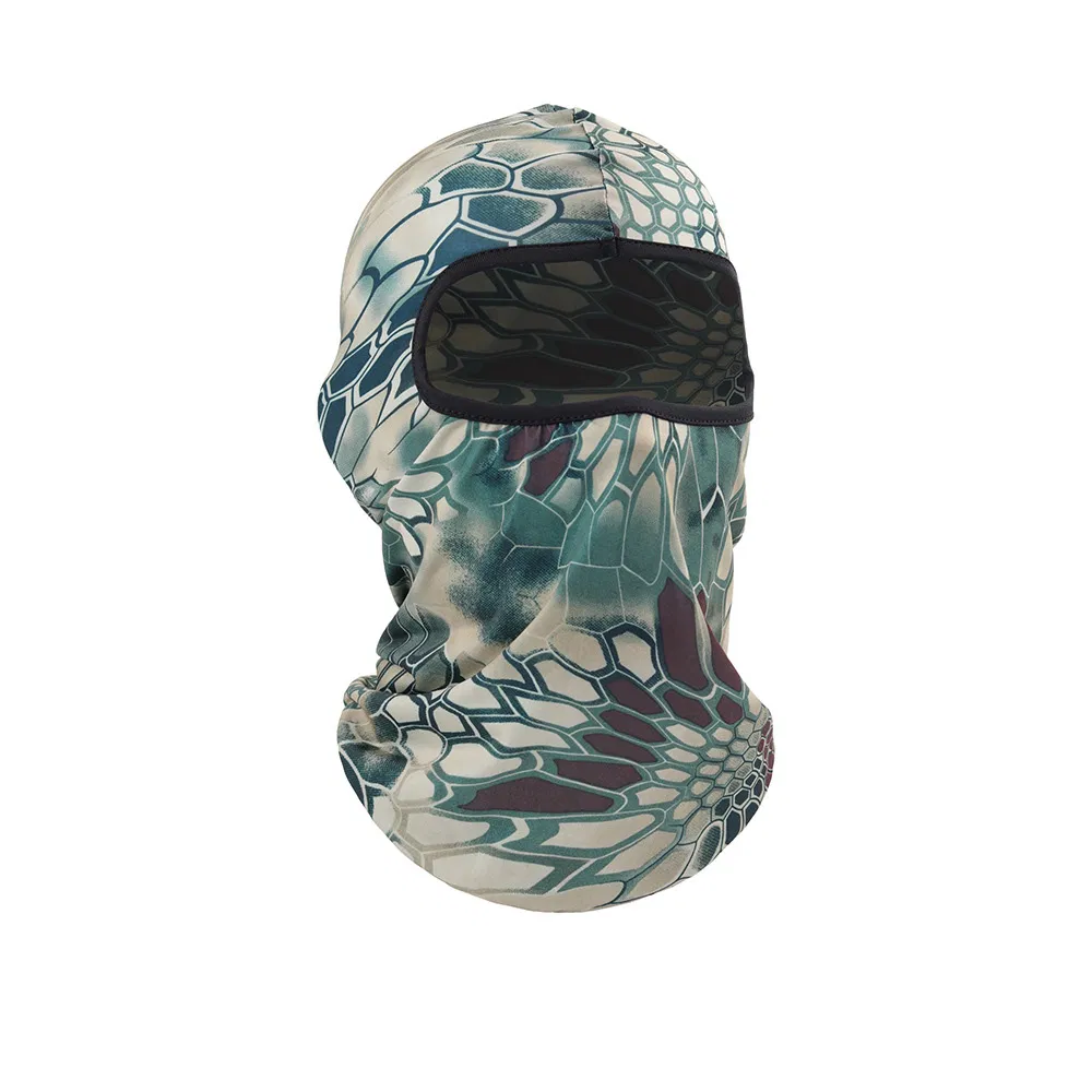 Fábrica Cómoda A Prueba de Viento Con Un Agujero de Camuflaje Máscara Facial de Esquí Sombreros de Moda Pasamontañas