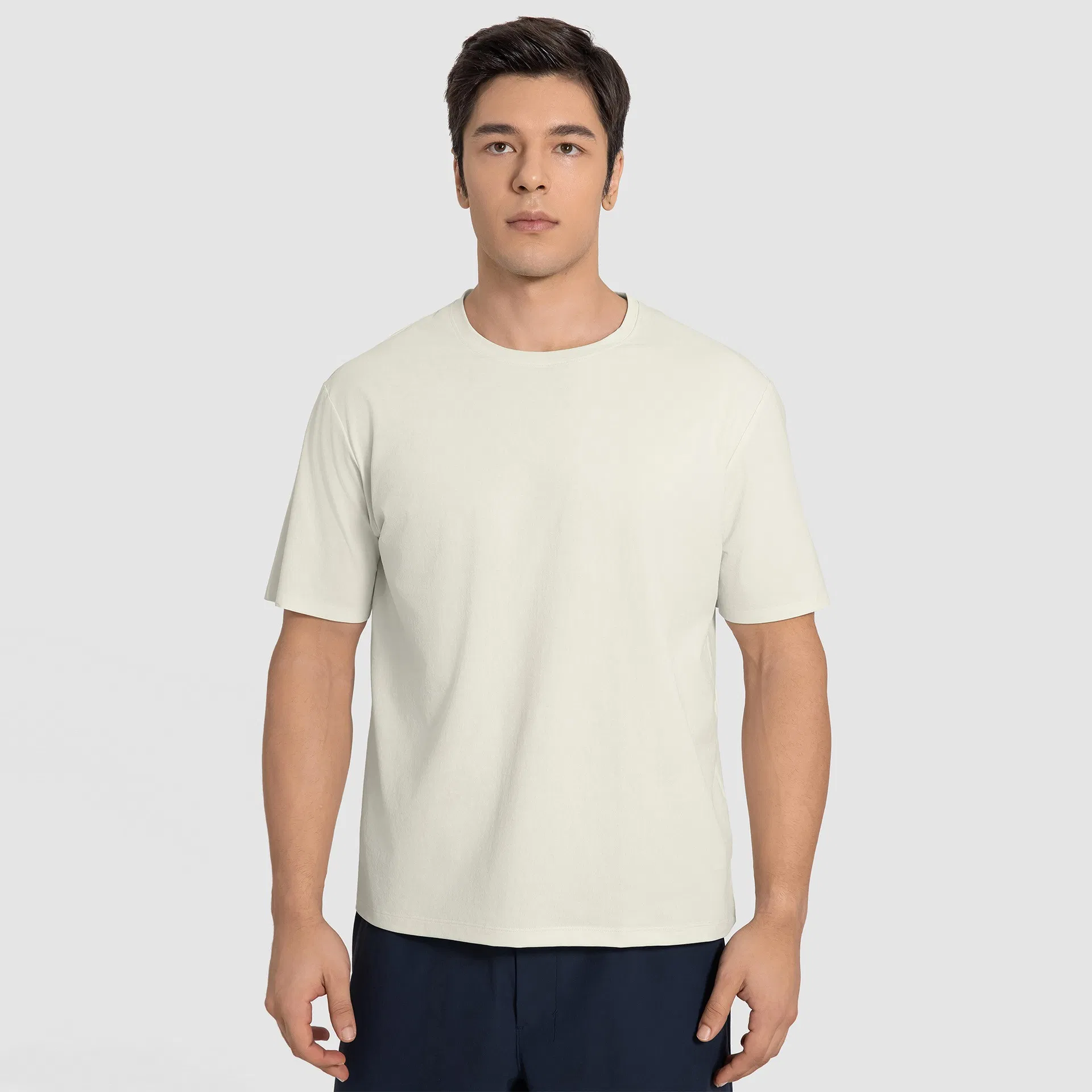 Stock Personalizado Para Hombres, Deportes, Yoga, Correr, Entrenamiento, Camiseta de Fitness, Ropa de Gimnasio, Ropa de Moda, Ropa Deportiva Diaria Para Hombres