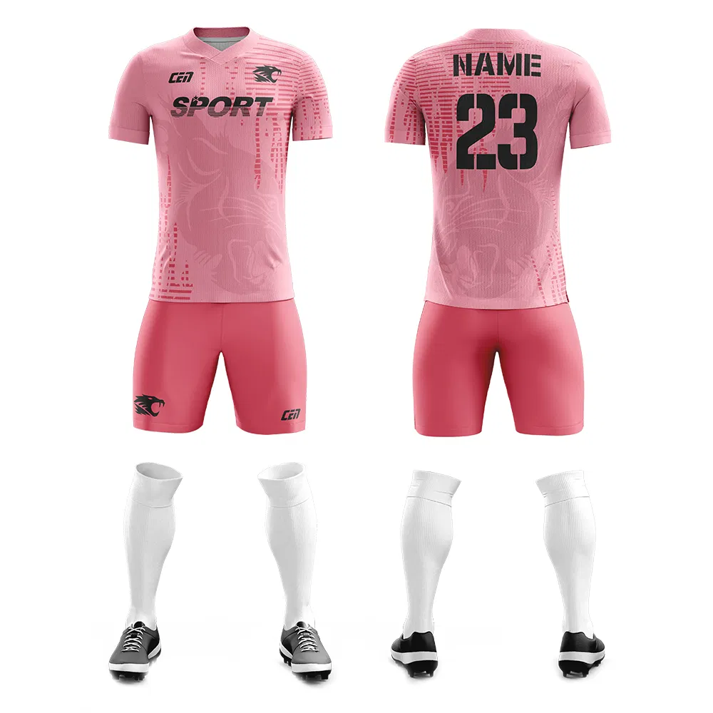 Camisetas de Fútbol de Secado Rápido baratas del Uniforme del Fútbol de los Adultos del ODM del OEM