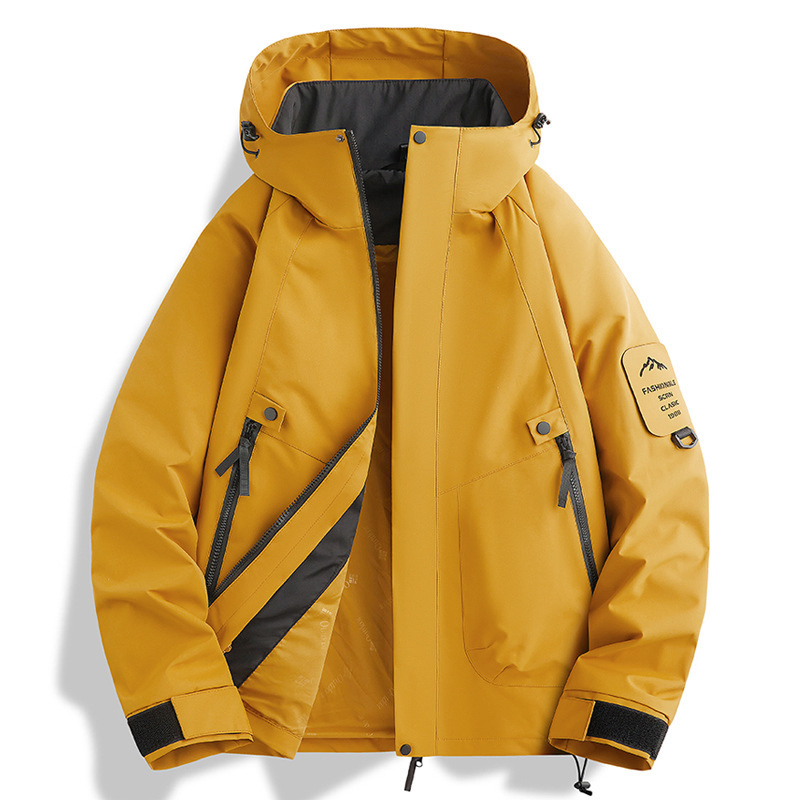 Chaqueta impermeable y Cortavientos Ligera para exteriores de Primavera y Otoño para hombre′s