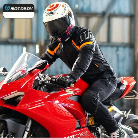 Chaqueta de motociclismo Moto-Boy de la mejor calidad para hombre y prime para todas las estaciones