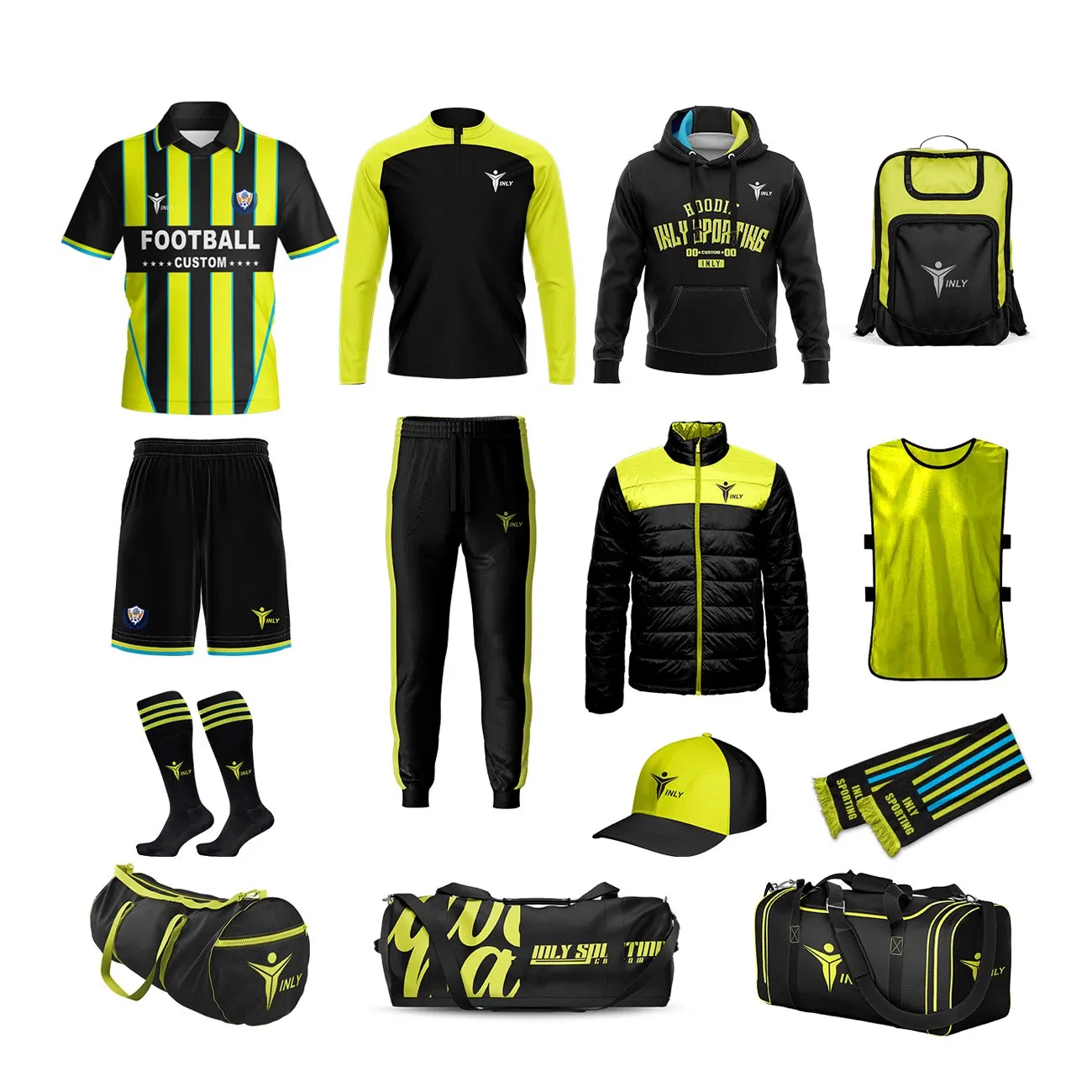 Kit de Fútbol para Hombres de Alta Calidad, Venta al por Mayor, Juego de Jersey de Fútbol para Niños con Sublimación Personalizada