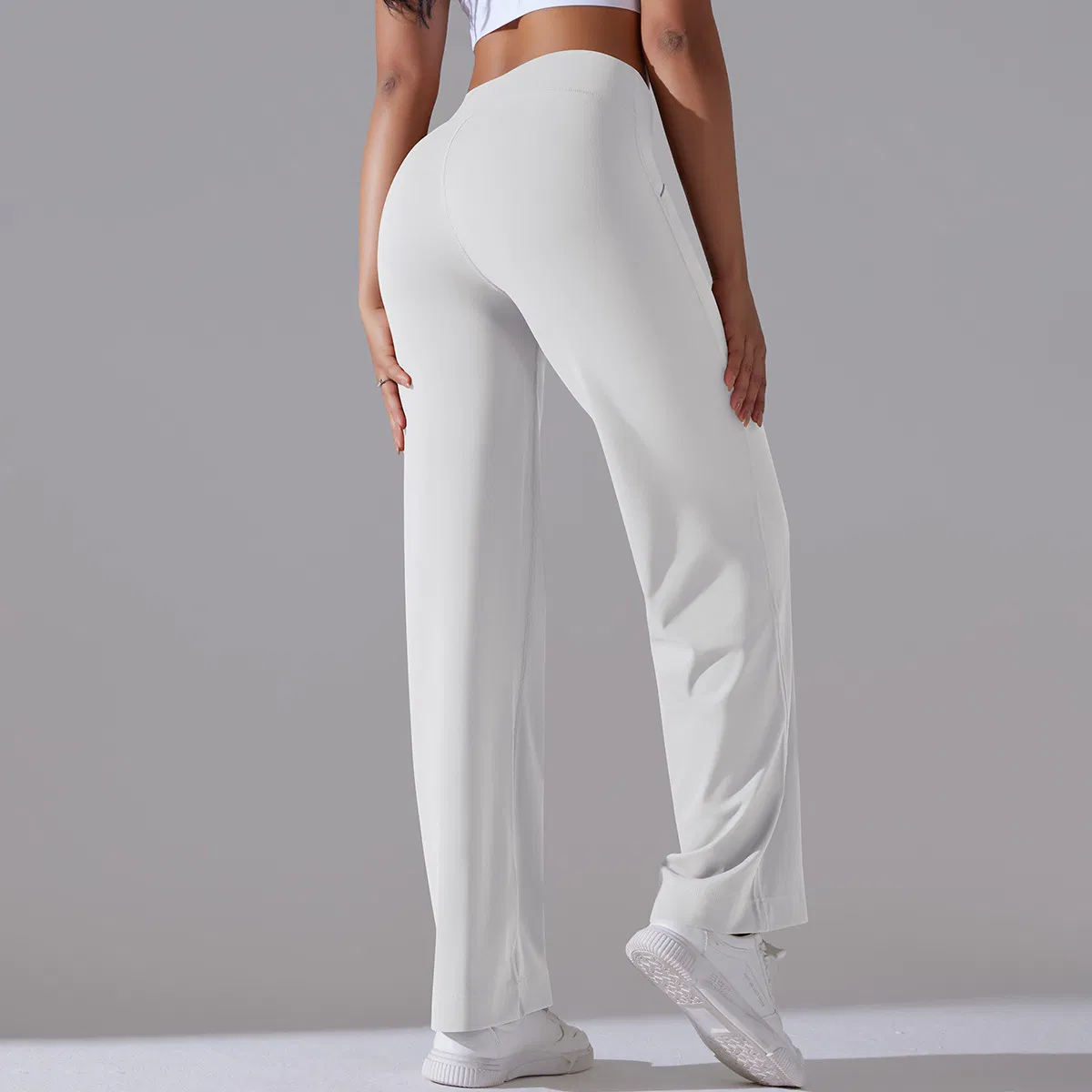 Venta Al por Mayor Logotipo Personalizado Mantequilla Verano Suave Sin Costuras Ropa Deportiva Ajustada a la Piel Fitness Niñas Cintura Pantalones de Yoga para Mujer Scrunch Mantequilla Entrenamiento Suave Leggings de Yoga para Mujer