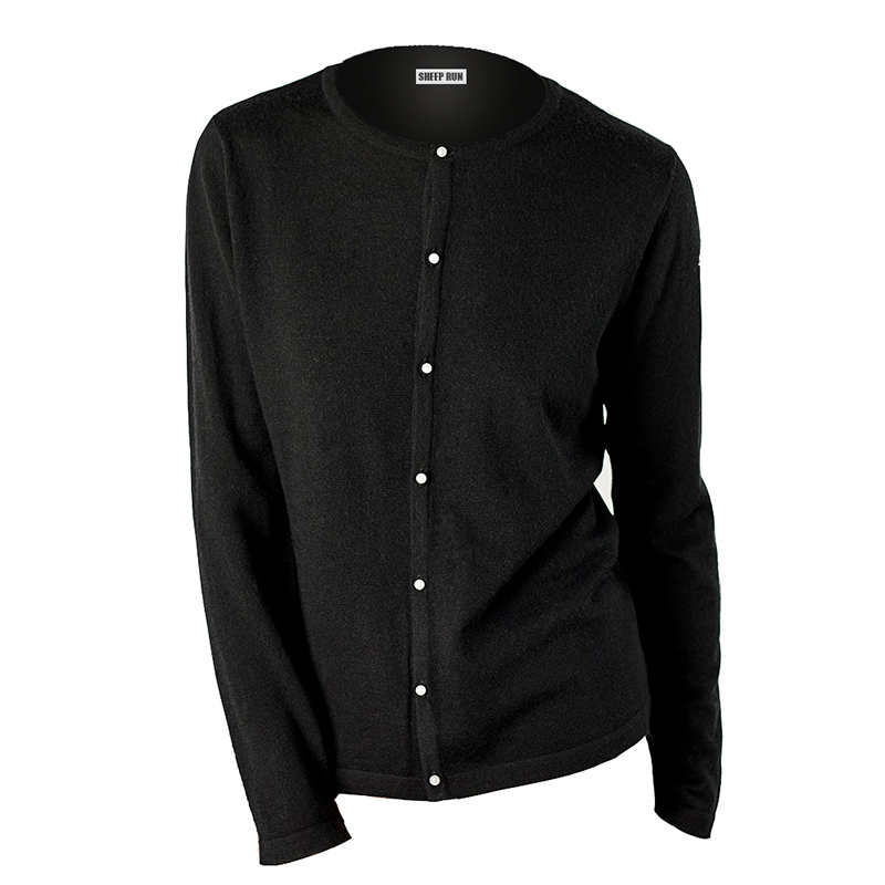 Prendas de punto Merino Ropa Mujer&prime; S Jumper Suéter Cárdigan de Lana Merino Súper Fino 100% Natural Australiano