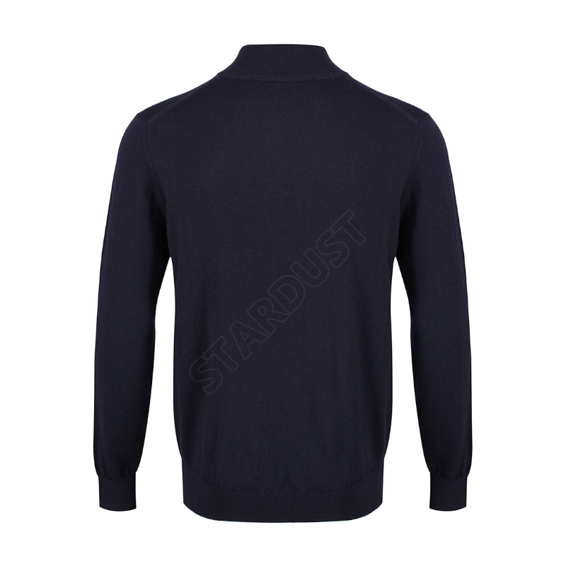 Camisa de Golf Merino Australiana Para Hombre&amp;prime;Sudadera con Media Cremallera de Manga Larga de Lana Merina Antiolor Transpirable y Absorbente del Fabricante de China