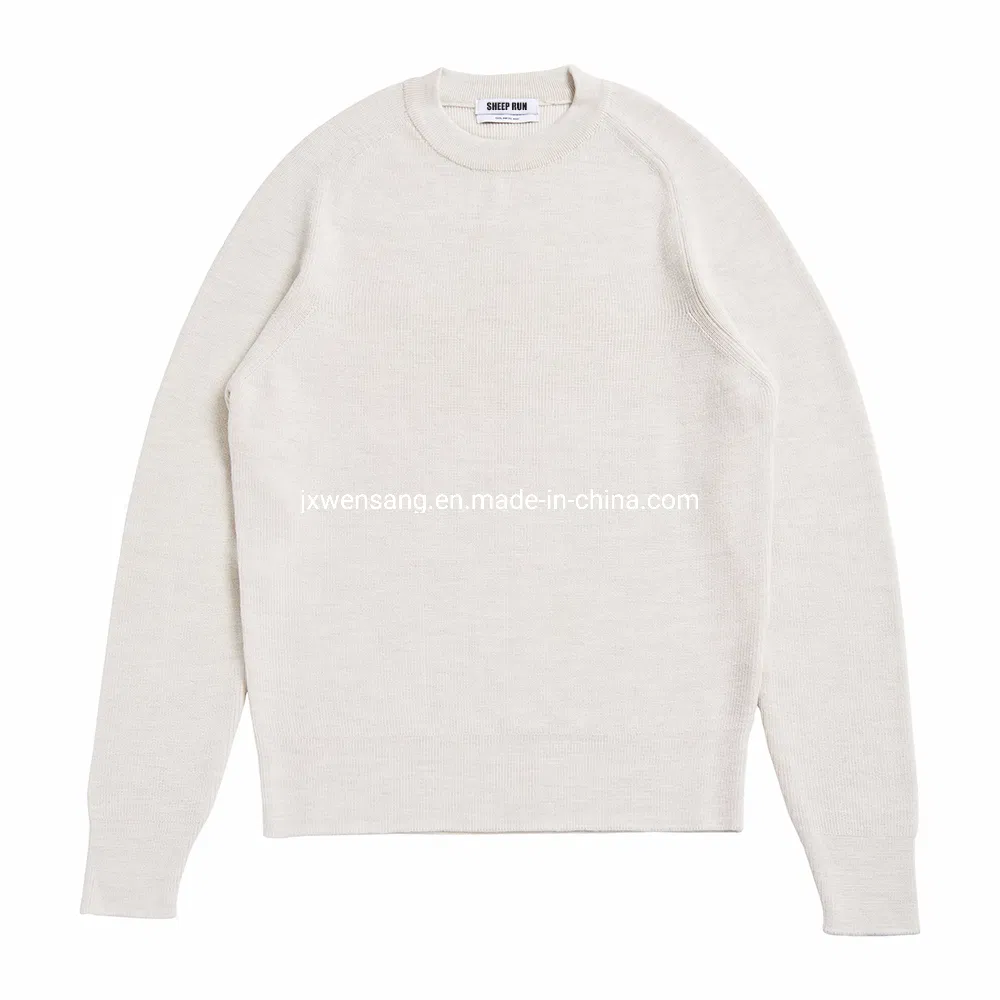 Jersey de cuello redondo de Lana Merino 100% Natural para mujer y prime de Merino Clothing Nz