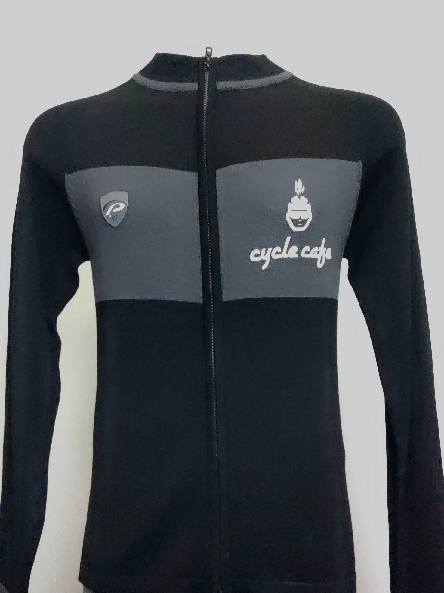 Chaqueta de capa media de Jersey de Bicicleta de Ciclismo de Lana Merino Deportiva para hombre&prime;s