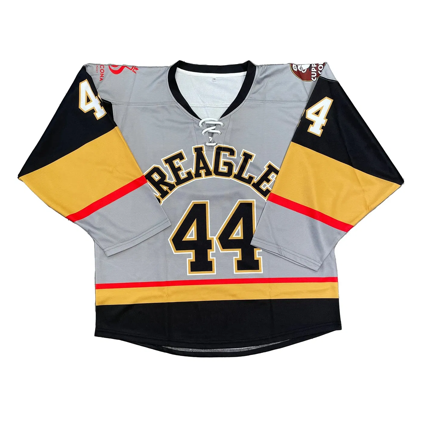 Jersey de Hockey sobre Hielo Reversible de Secado Rápido para Hombre de Práctica de Equipo de Sublimación de Tinte Completo Personalizado