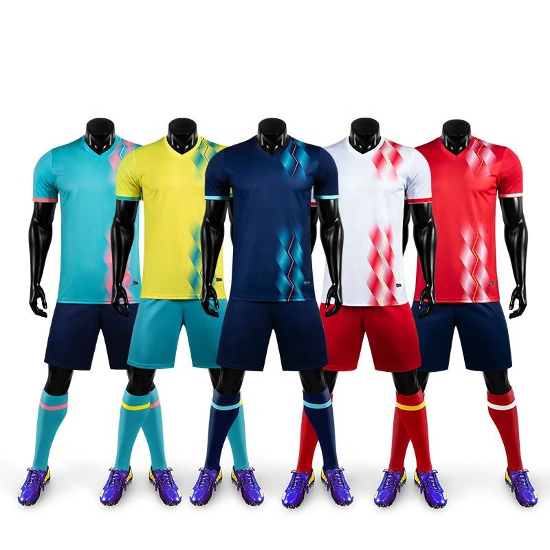 2025 Jerseys de Fútbol de Diseño Liso de Venta Caliente Para Hombres Jersey de Fútbol de Tailandia