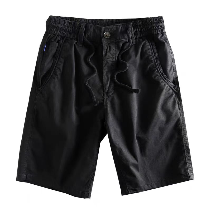 Pantalones Cortos de Trabajador Clásicos para Hombre de Alta Calidad Cintura elástica