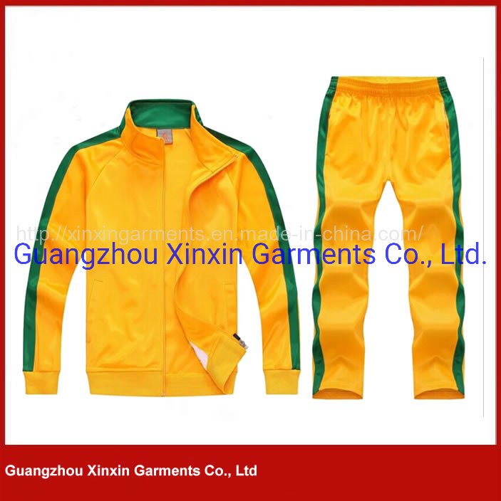 Traje Deportivo de poliéster Barato de Fabricación al por mayor de fábrica de Guangzhou para Ropa de Correr (T30)