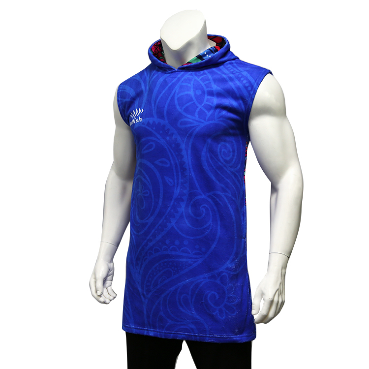 Sudadera con capucha sin mangas personalizada de Healong, Sudaderas con capucha baratas para hombres y prime