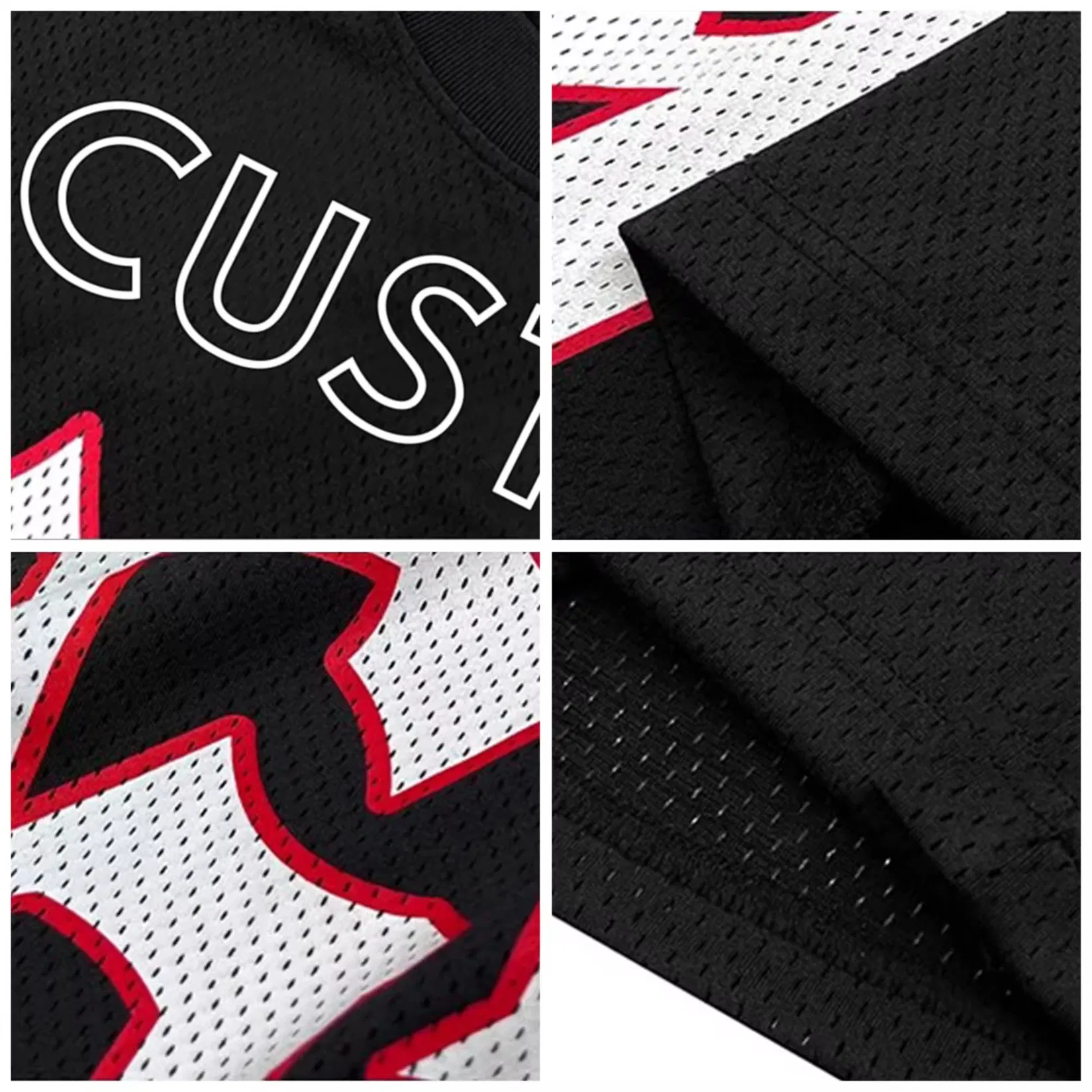 Fabricante de Ropa de Calle para Hombres, Logotipo Cuadrado, Estilo de Malla, Camiseta Deportiva al por Mayor Personalizada de Alta Calidad, Camisetas de sublimación, Ropa