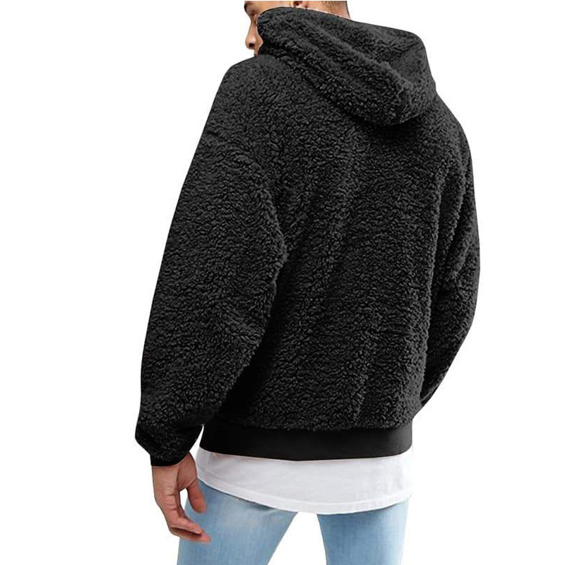 Personaliza la sudadera con capucha popular de Polar Fleece para hombre