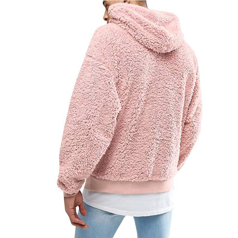 Personaliza la sudadera con capucha popular de Polar Fleece para hombre