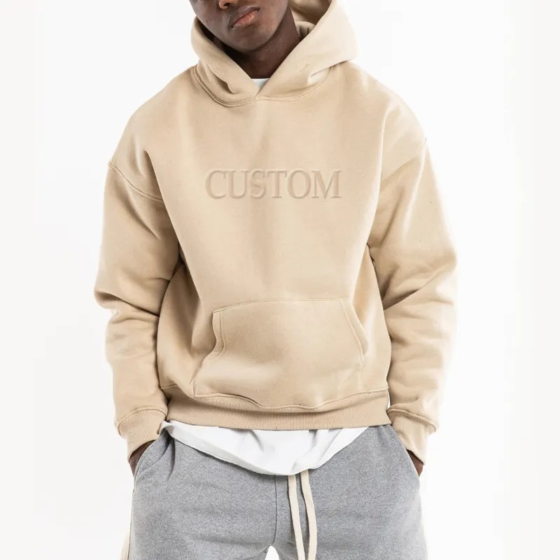 Personalizar Sudadera con Capucha de Algodón de Moda para Hombre