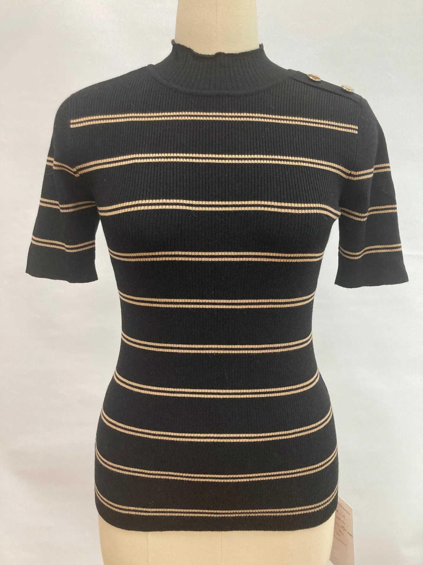 Suéter a rayas para mujer&prime; S Suéter nuevo para mujer&prime; S
