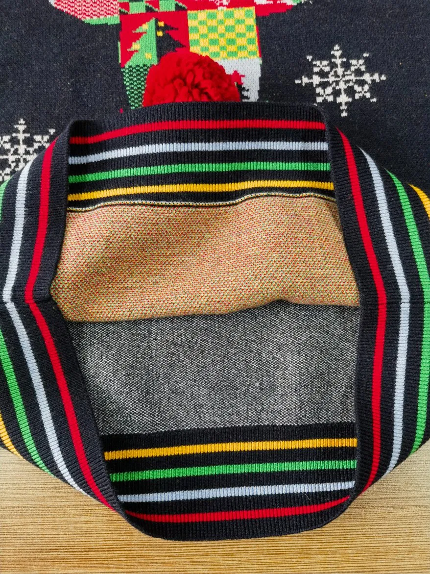 Suéter de Papá Noel 3D de Navidad de Invierno para Mujer Prendas de punto sueltas