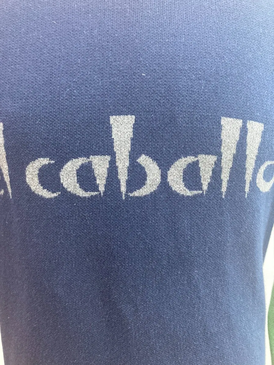 Suéter de moda para hombre & amp; prime; Jersey de prendas de punto 100% algodón con Bordado y Tricolor