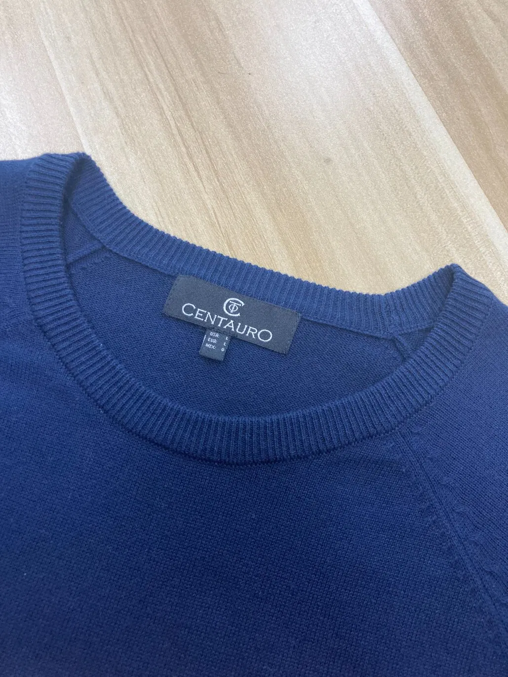 Suéter de punto suelto con cuello redondo de Moda para hombre & amp;prime; Suéter Pullove