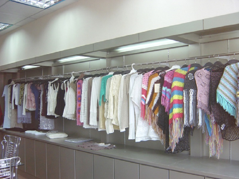 Suéter de punto de ganchillo de moda para mujer y primer jersey con diseño de Pointelle