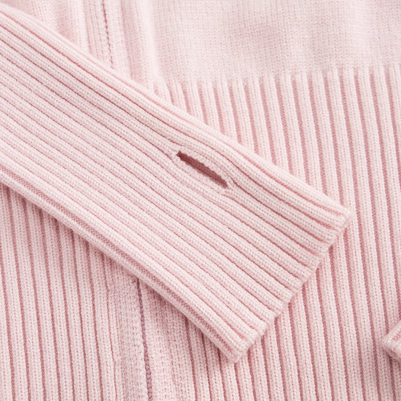Suéteres de Cárdigan Rosa para Mujer Suéteres diarios a granel