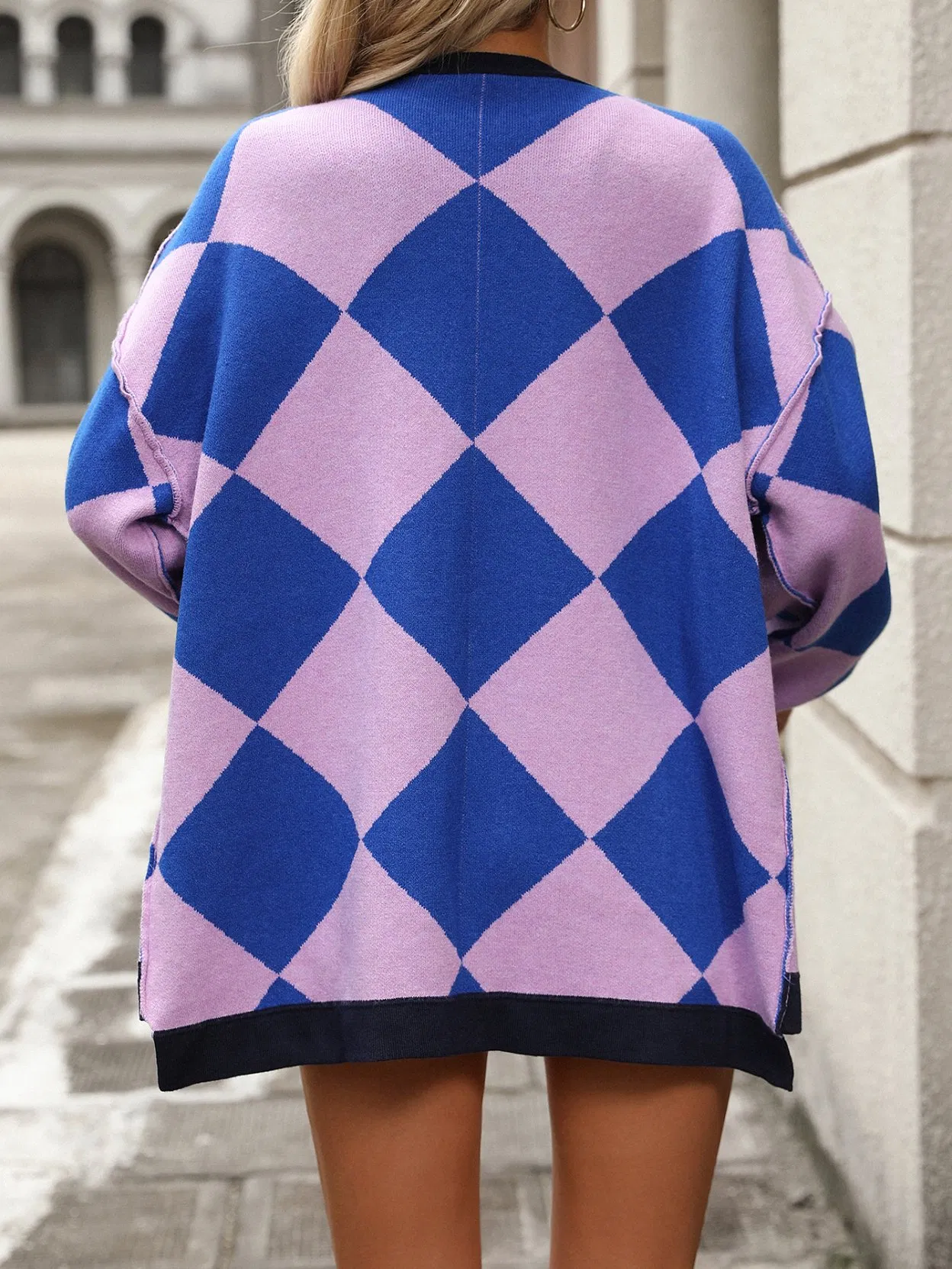 Suéter Cárdigan para Mujer Chaqueta Cárdigan de Moda para Mujer