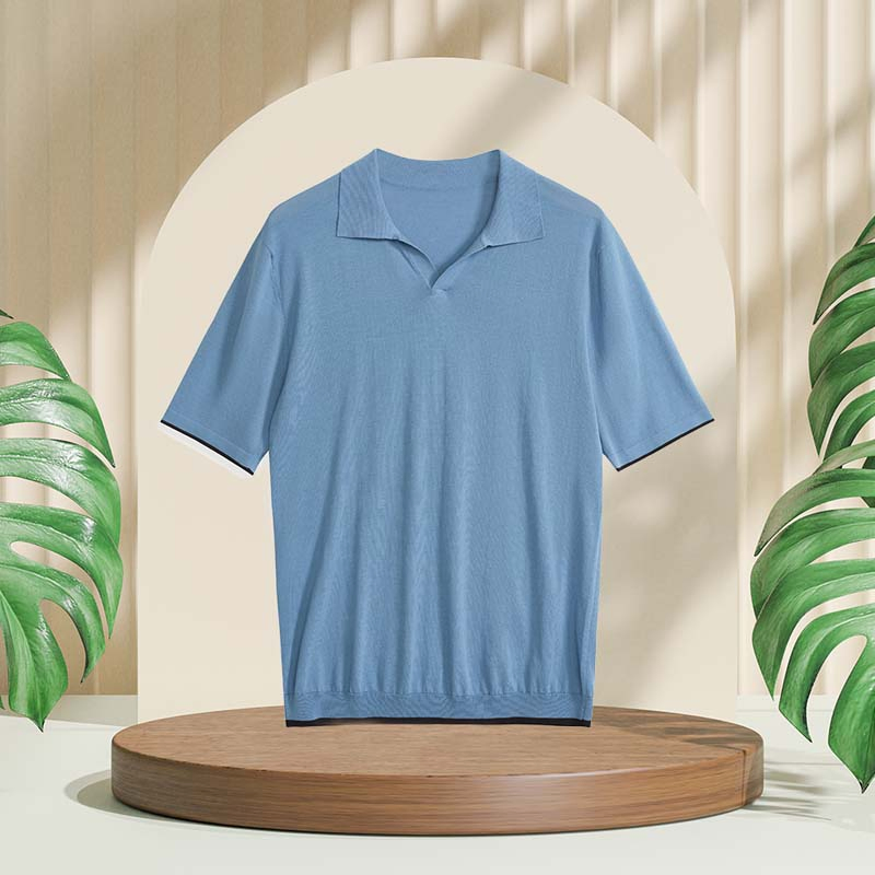 Suéter de Invierno 100% de Cachemira para Hombre, Suéter de punto con cuello Bajo y Cuello Acolchado, Otoño/Invierno, Venta al por mayor