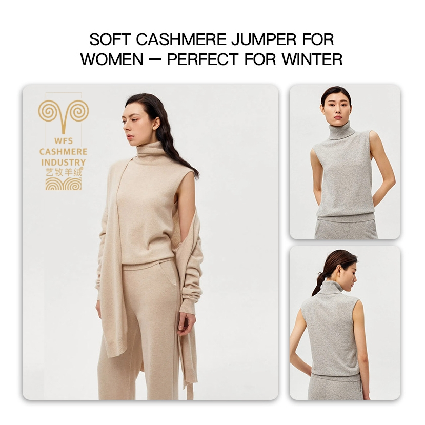 Conjuntos de Cachemira de Calle de Invierno para Mujer, Cuello Alto, Mangas Completas, Pantalones de Cintura Alta, Conjunto de Dos Piezas, Mujeres Sueltas, Conjuntos de Mujer&prime;s