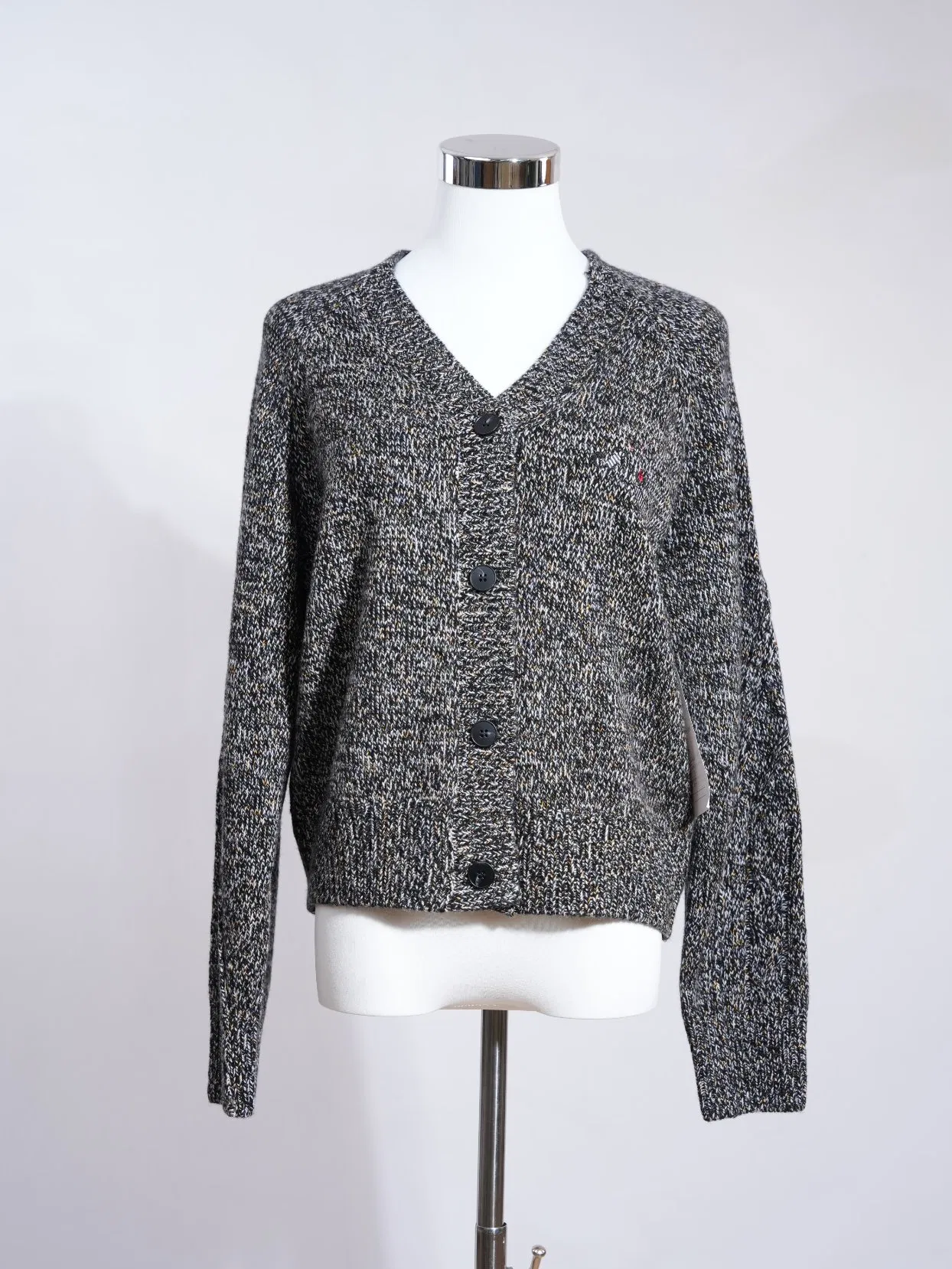 Suéter Cárdigan para mujer&prime;s 100% Lana-379 g de peso pesado más grueso para el invierno