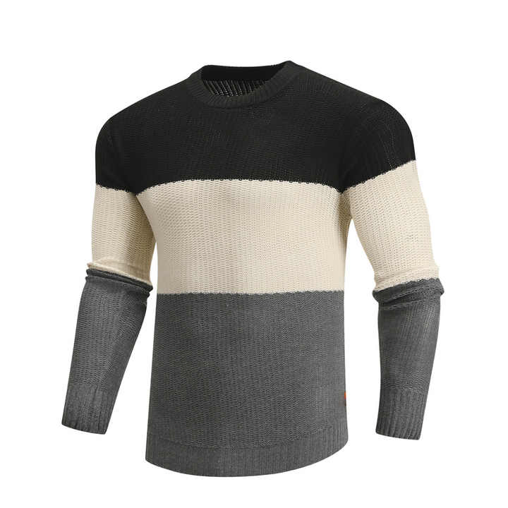 2024 Logotipo personalizado OEM & amp; ODM Suéter de punto de invierno Jersey para Hombre&prime;s Suéteres de punto Ropa de Hombre de moda Suéter de punto para hombre