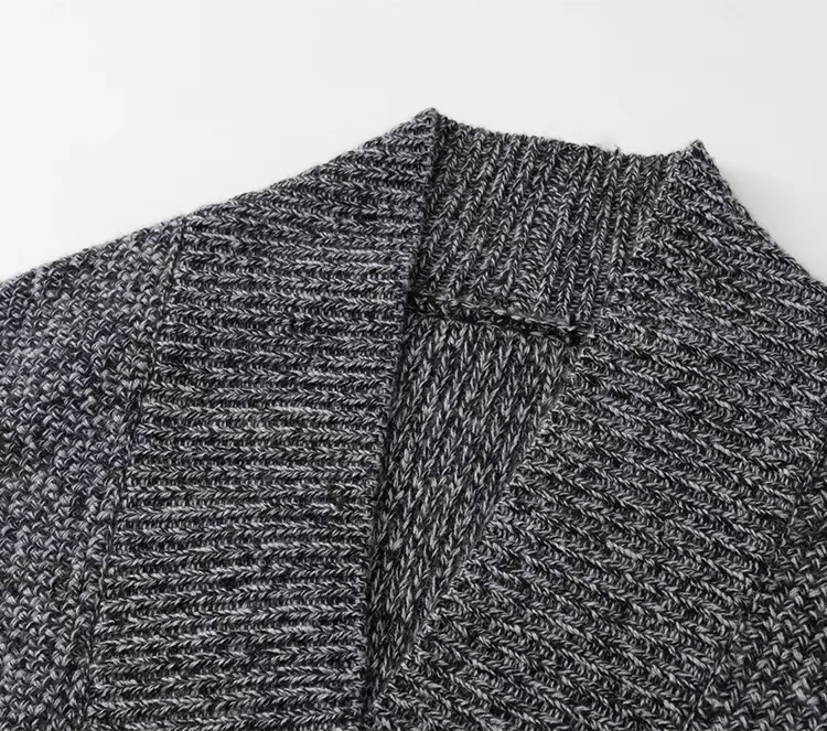 Cárdigans de Cachemira Pura para Mujer, Suéteres de punto Holgados con Cuello en V para Otoño