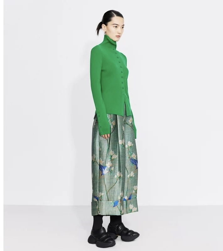 Abrigo de Cárdigan de Punto de Lujo Personalizado para Mujer, Abrigo de Suéteres de Punto de Lana para Mujer con Botones