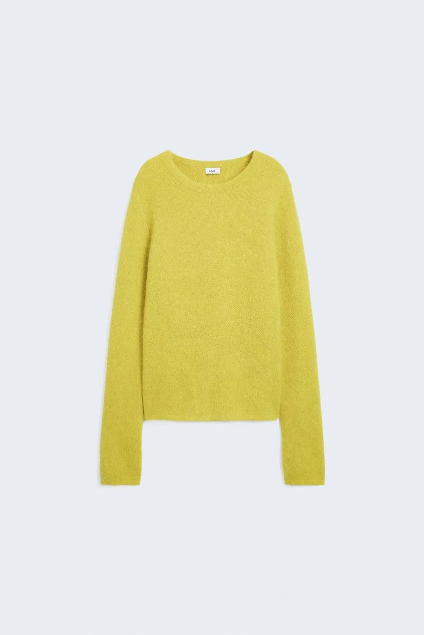 Suéter Cárdigan Ajustado Personalizado de Alta Calidad al por Mayor para Mujer, Conjunto de Dos Piezas con Falda Larga, Suéter de Mezcla de Angora para Mujer