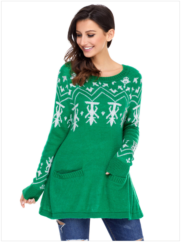 Jersey de punto Jersey de Navidad para Mujer
