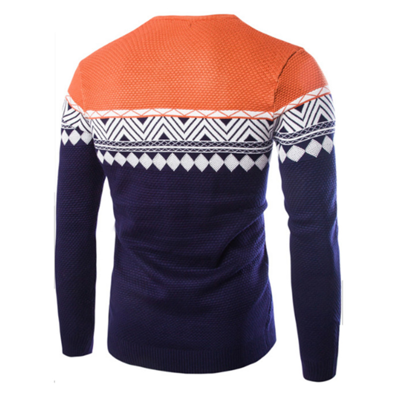 Suéteres Jacquard de Jersey de punto para hombre de venta caliente