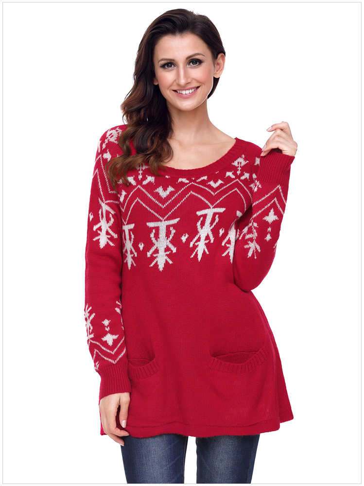 Jersey de punto Jersey de Navidad para Mujer