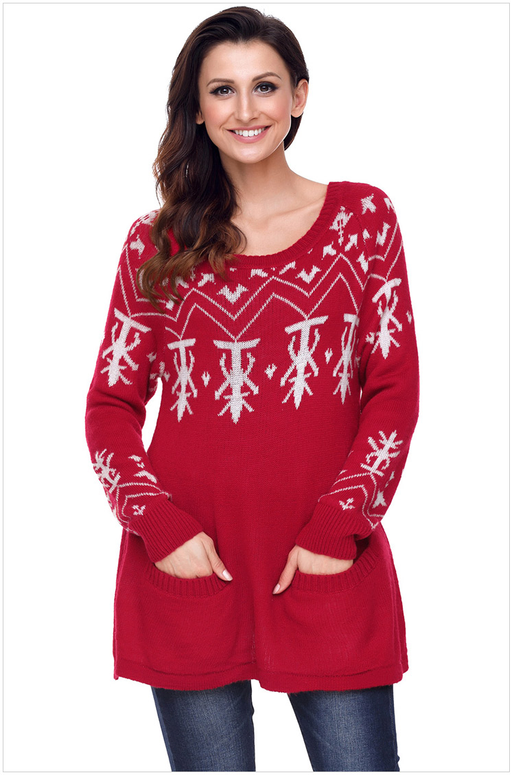 Jersey de punto Jersey de Navidad para Mujer