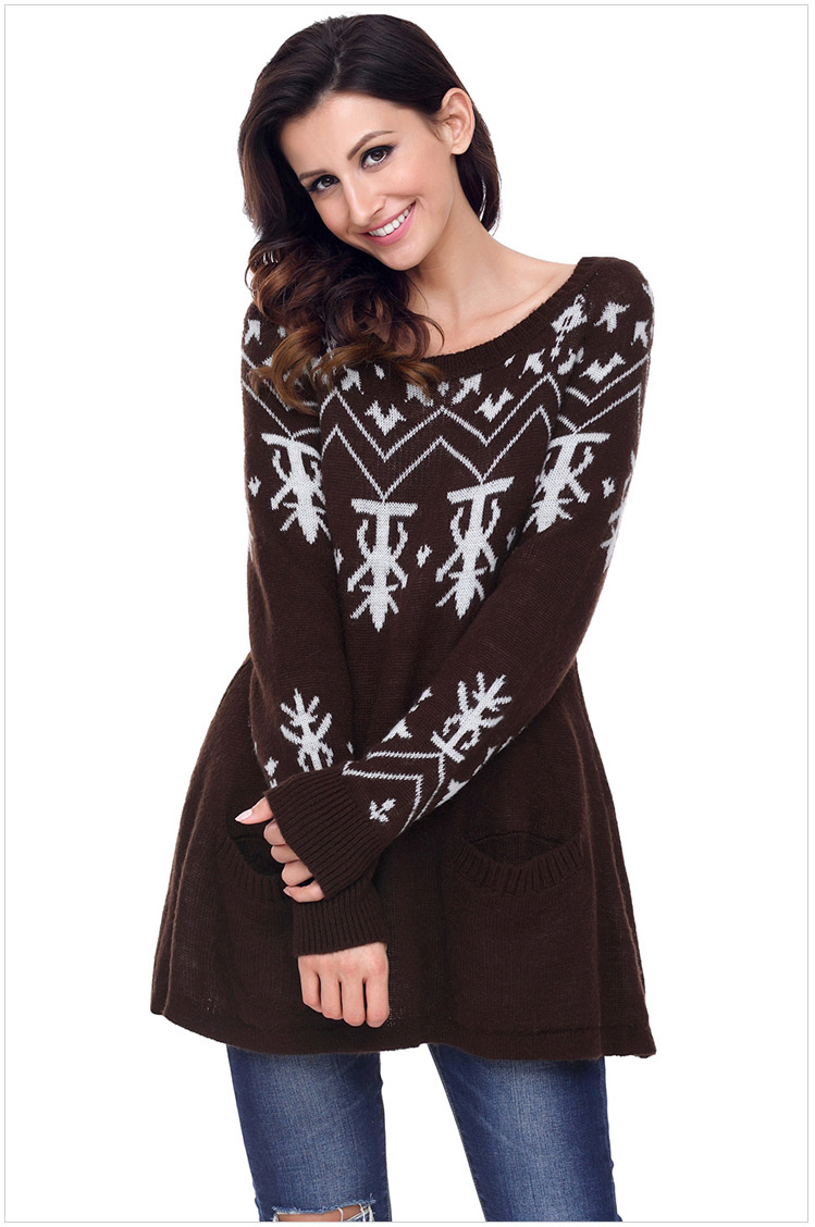 Jersey de punto Jersey de Navidad para Mujer