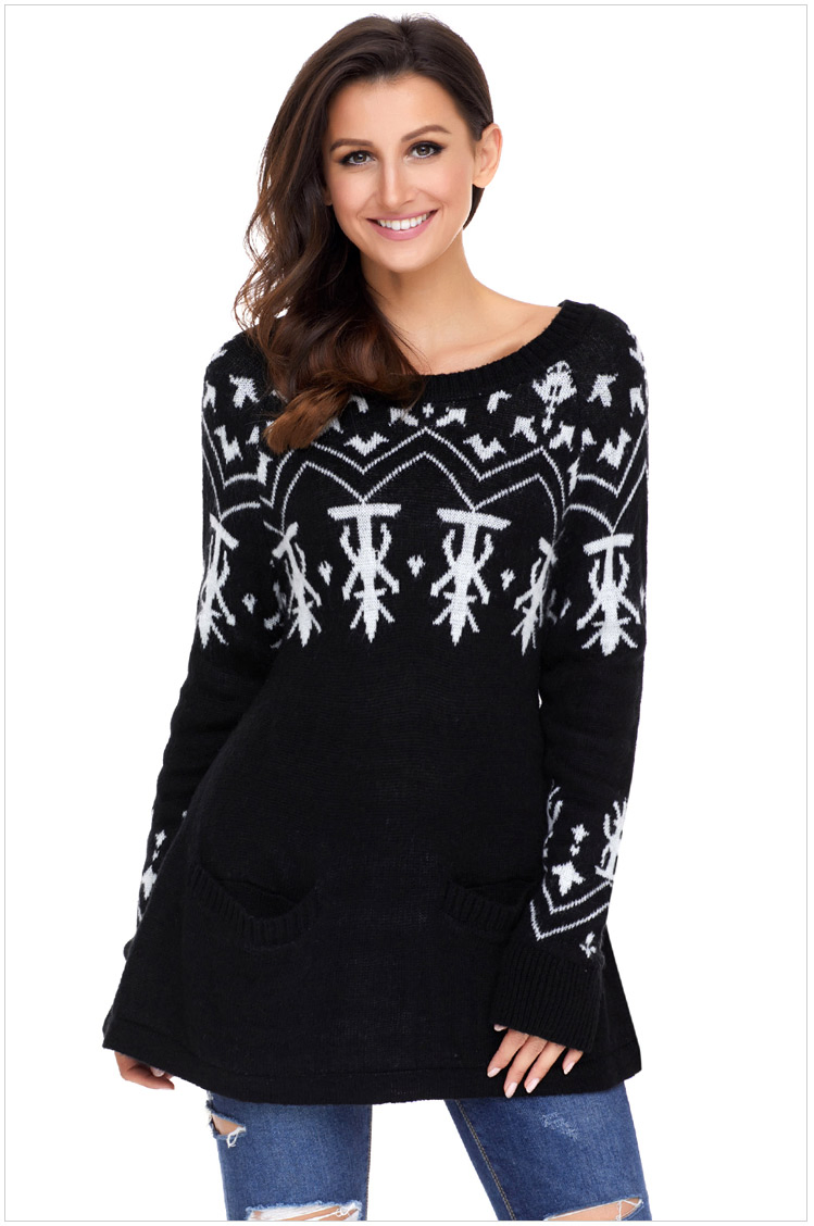 Jersey de punto Jersey de Navidad para Mujer