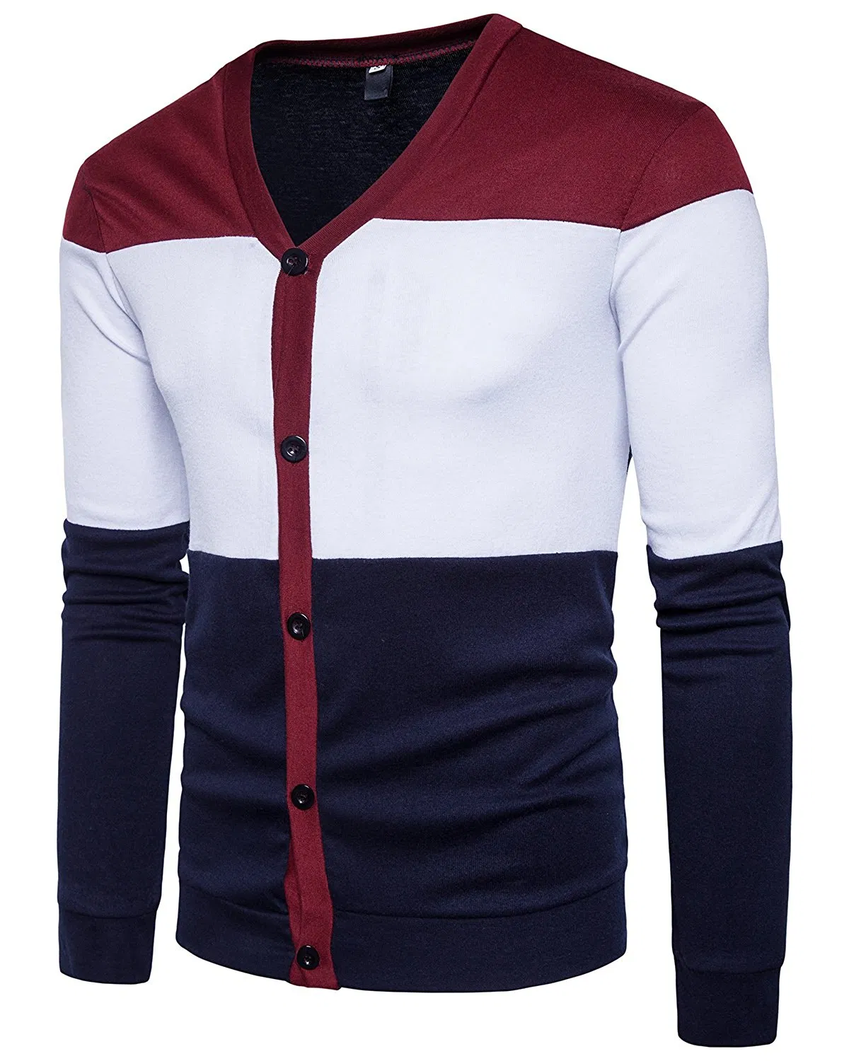 Cárdigan de punto de moda para hombre de marca personalizada&prime;s