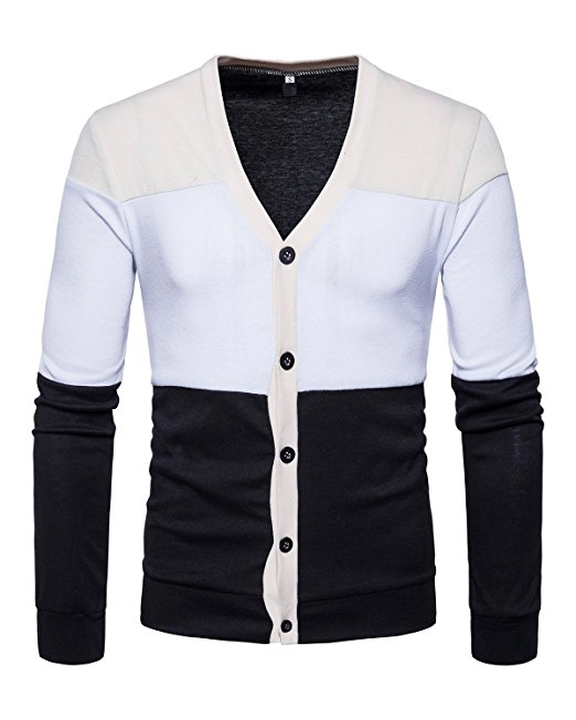 Cárdigan de punto de moda para hombre de marca personalizada&prime;s