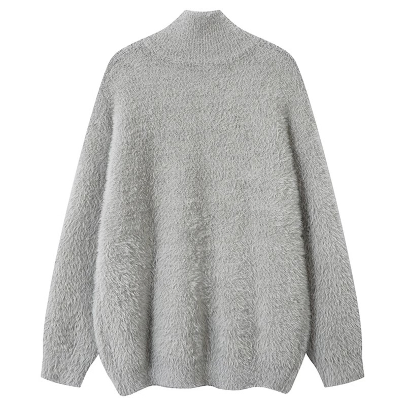 Suéter cárdigan Jacquard con letras Lady&prime;s para invierno