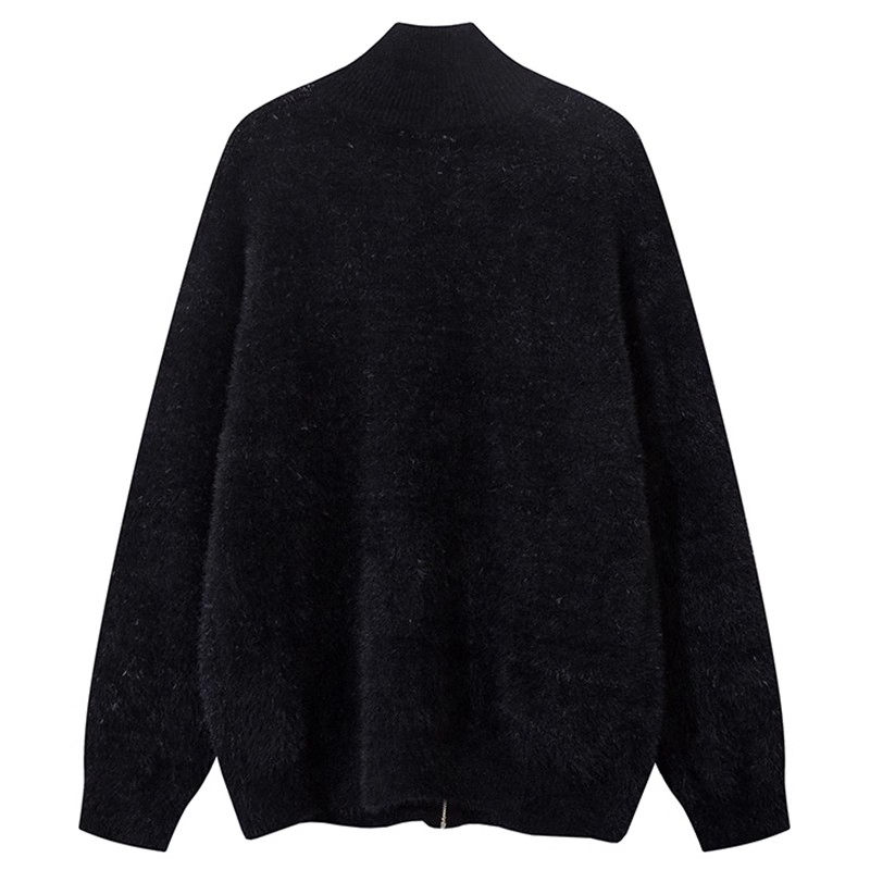 Suéter cárdigan Jacquard con letras Lady&prime;s para invierno