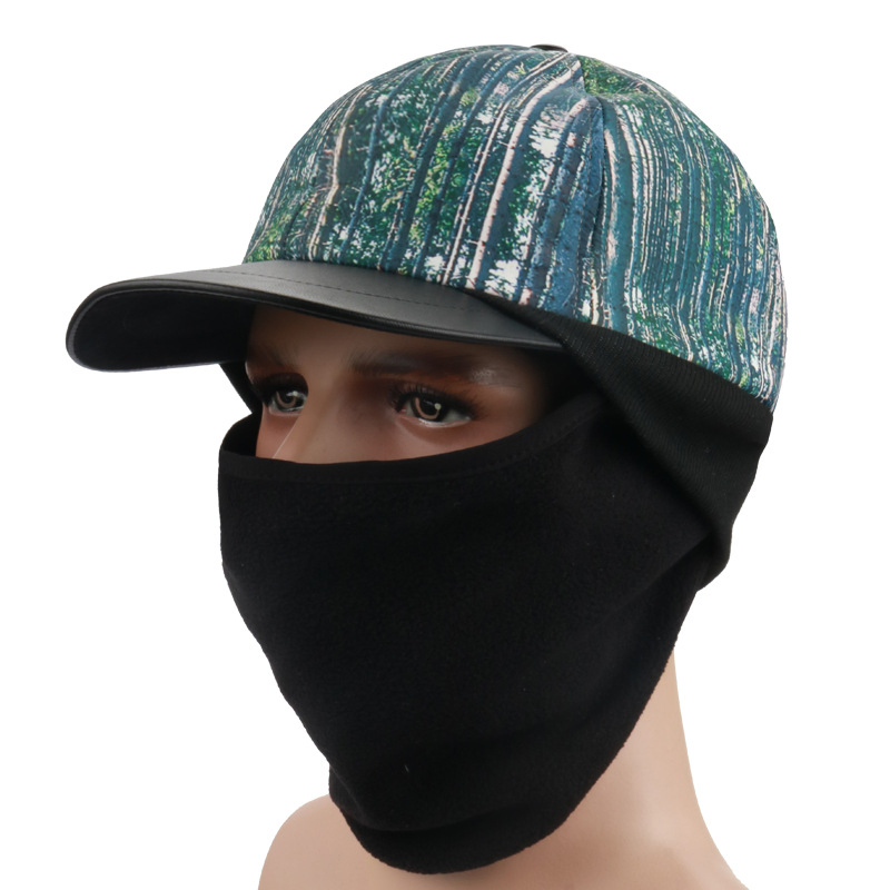 Sombrero de Cazador de Soldados Para Hombre y Mujer, Sombreros Cálidos de Moda de Invierno con Solapa para las Orejas, Sombrero de Aviador de Caza de Piel Sintética