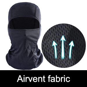 Fabricante de Logotipos Personalizados Gorra de Calavera de Esquí Táctica Roja Bandana Pasamontañas Negra Malla a Prueba de Viento Pasamontañas para Mascarilla Facial Completa al Aire Libre