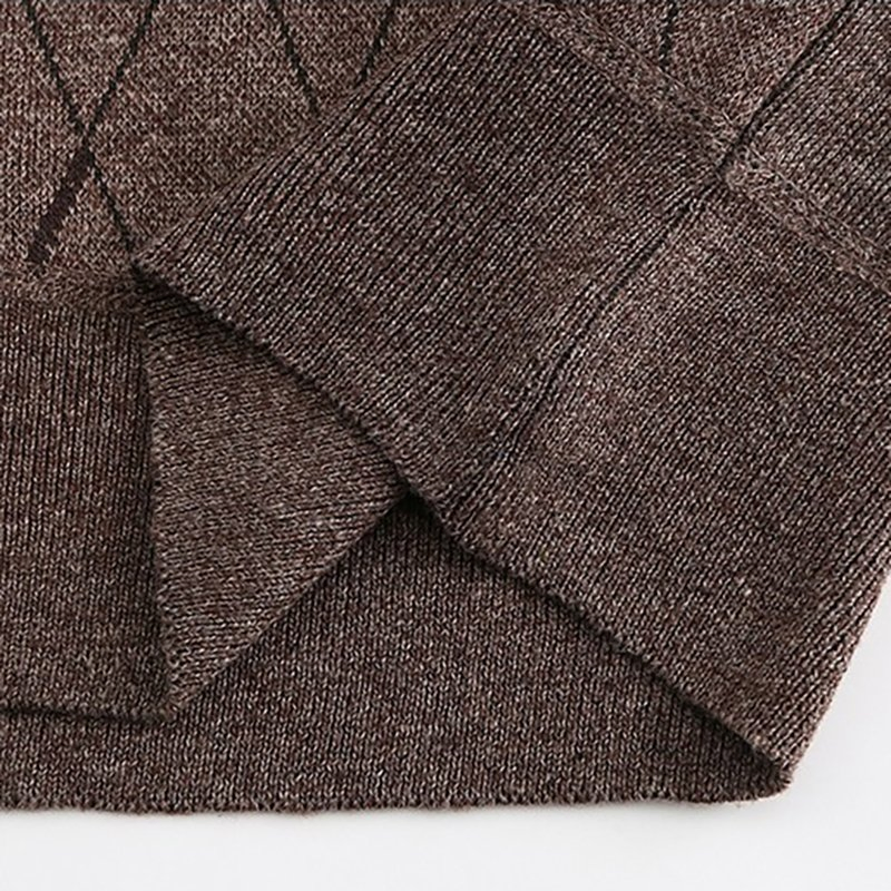 Suéter de Punto de Manga Larga Suelto con Botones de Venta Caliente para Hombre, Prendas de punto Vintage con cuello en V