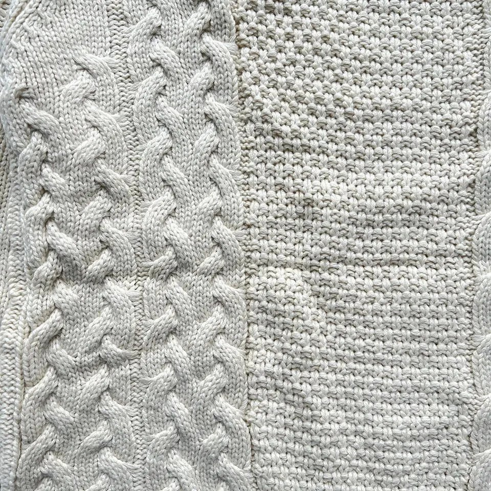 Suéter de punto de gran tamaño personalizado al por mayor para Hombres